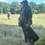 Kompisen Kristina med sin fina Rocky