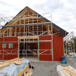 Nu ska gavelspetsar monteras