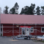 Plåttaket helt klart